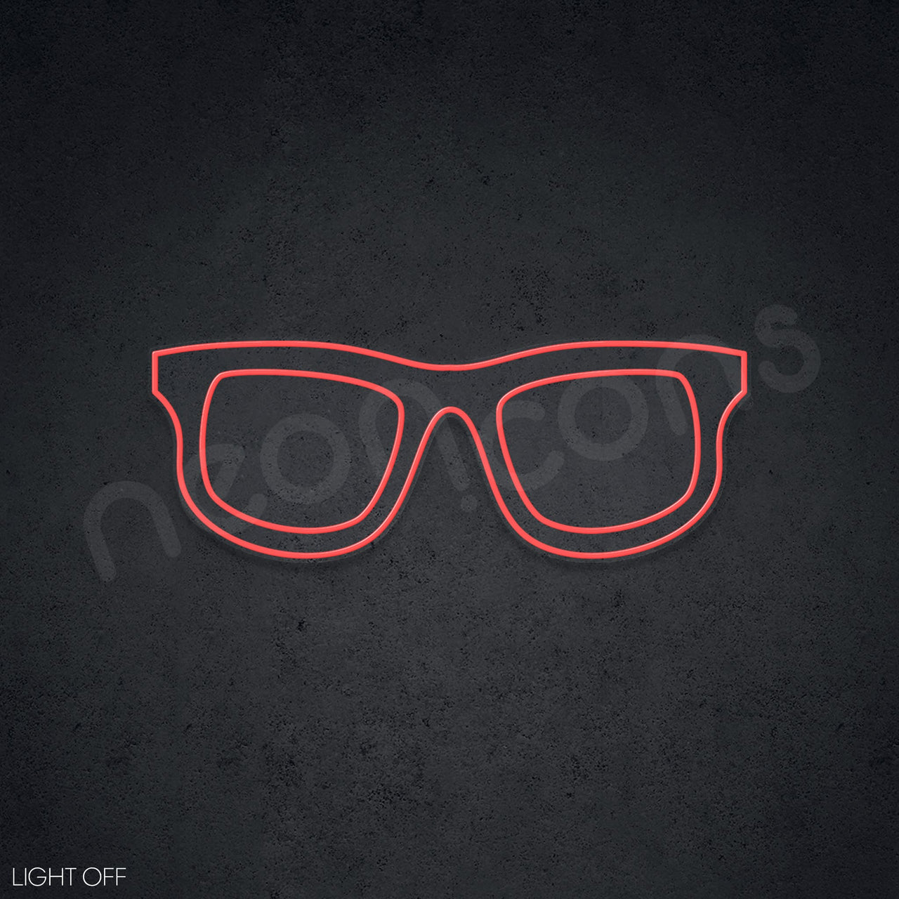 "Glasses" LED Neon