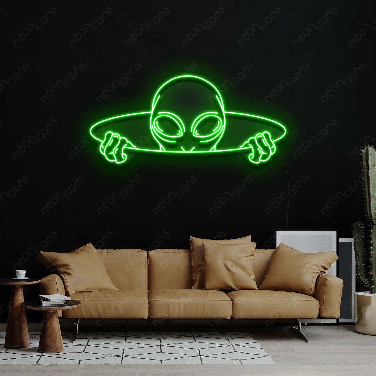 "Alien Portal" LED Neon by Neon Icons