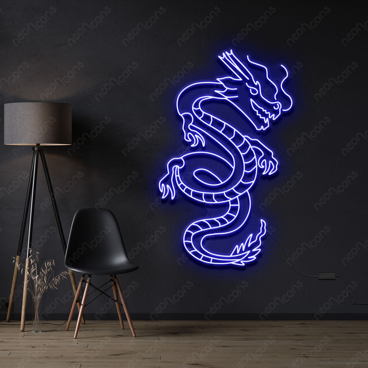 "Blood of The Dragons" Neon Sign by Neon Icons