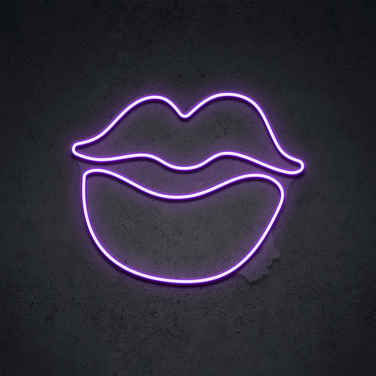 "Bratz Lips" LED Neon 45cm (1.5ft) / Purple / LED Neon by Bratz