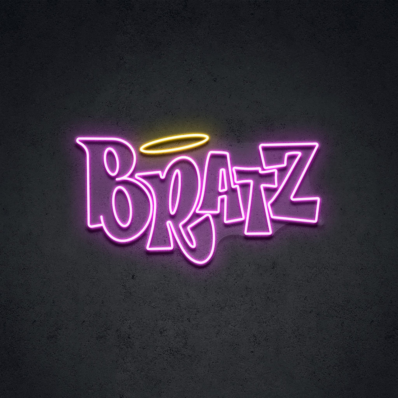 "Bratz Logo" LED Neon 60cm (2ft) / Pink / LED Neon by Bratz