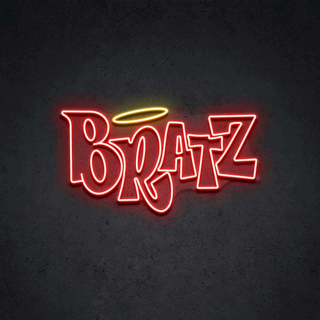 "Bratz Logo" LED Neon 60cm (2ft) / Red / LED Neon by Bratz