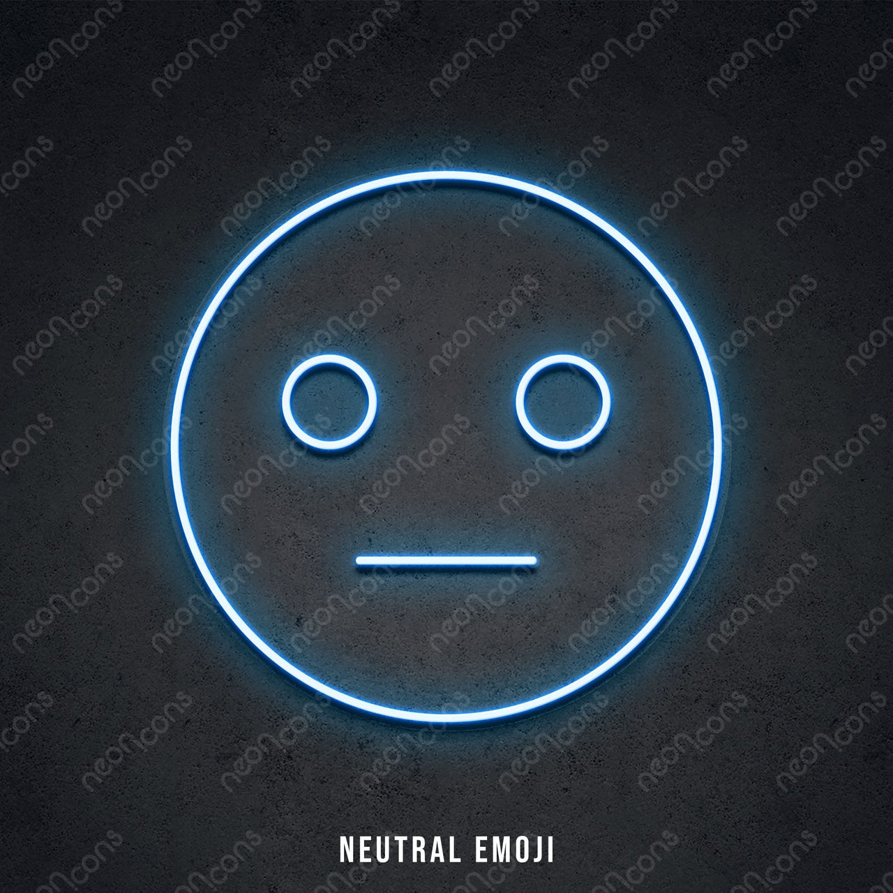 "Emoji Characters" LED Neon Neutral / LED Neon by Neon Icons