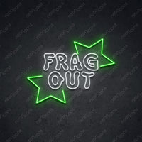 Thumbnail for 'Frag Out' Neon Sign by Neon Icons