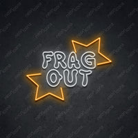 Thumbnail for 'Frag Out' Neon Sign by Neon Icons