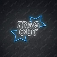 Thumbnail for 'Frag Out' Neon Sign by Neon Icons