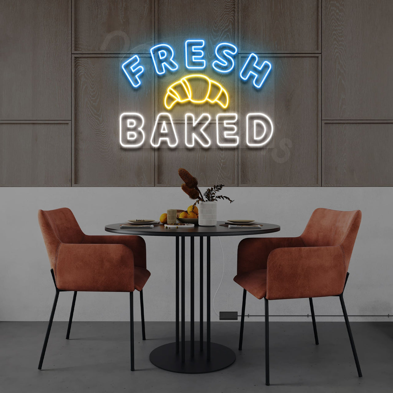 "Fresh Baked" Neon Sign by Neon Icons