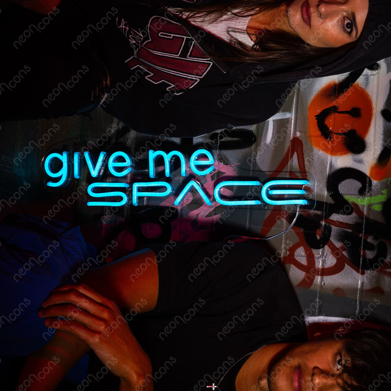 "Give Me Space" LED Neon by Neon Icons