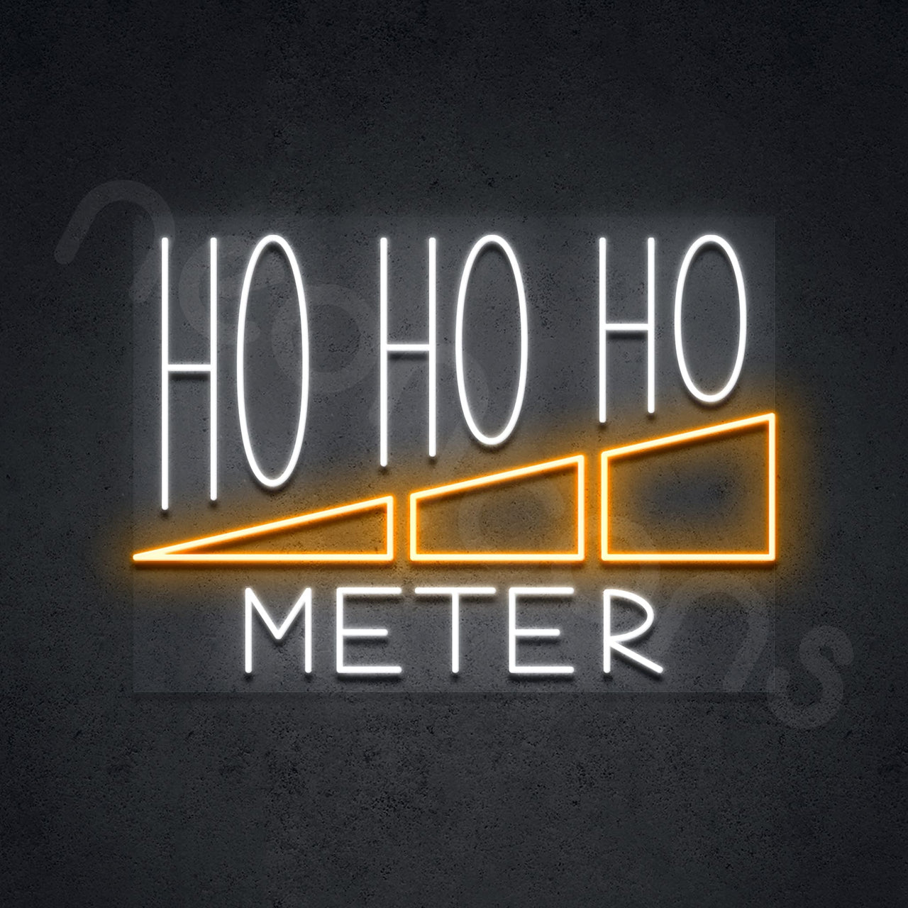 "Ho Ho Ho" Neon Sign by Neon Icons