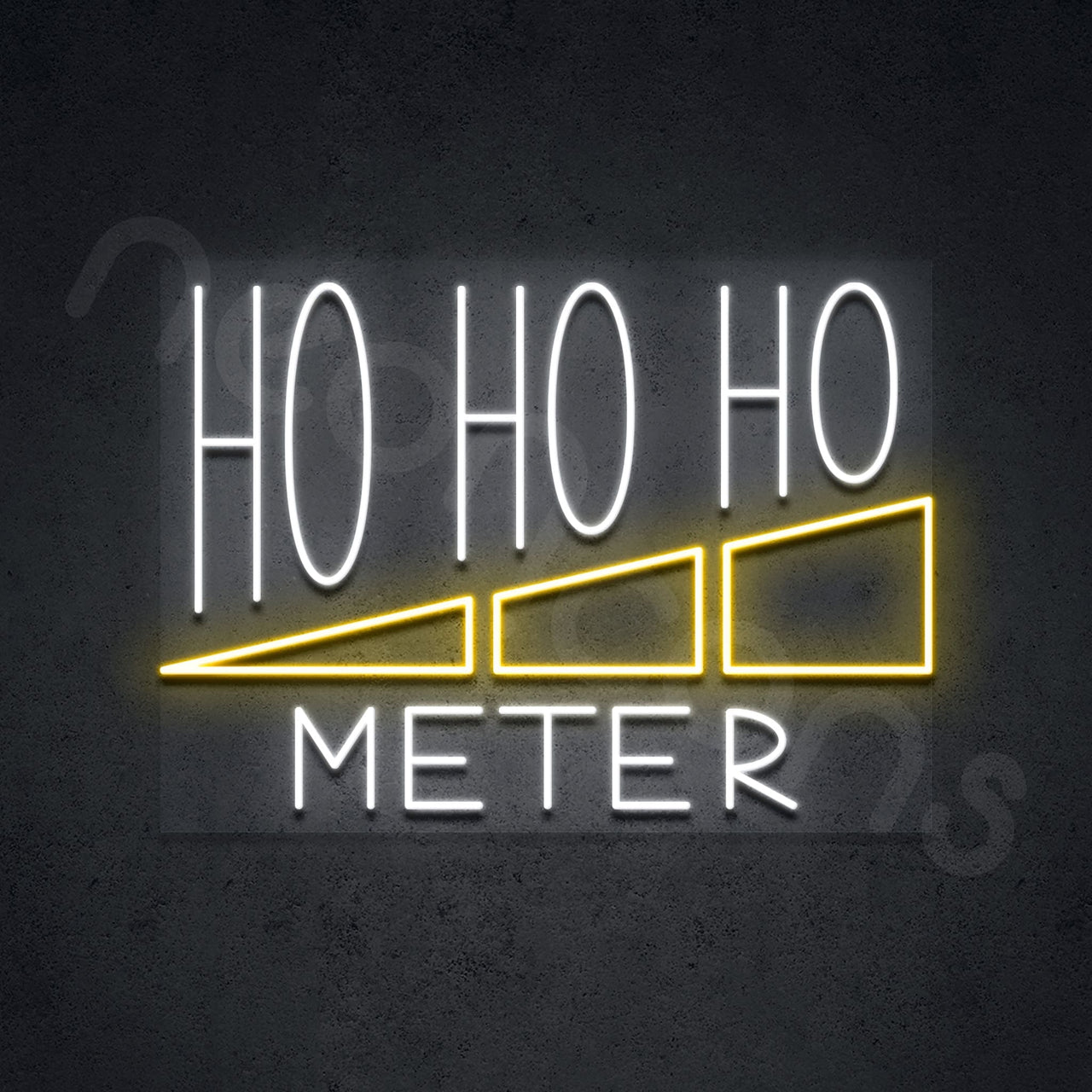 "Ho Ho Ho" Neon Sign by Neon Icons