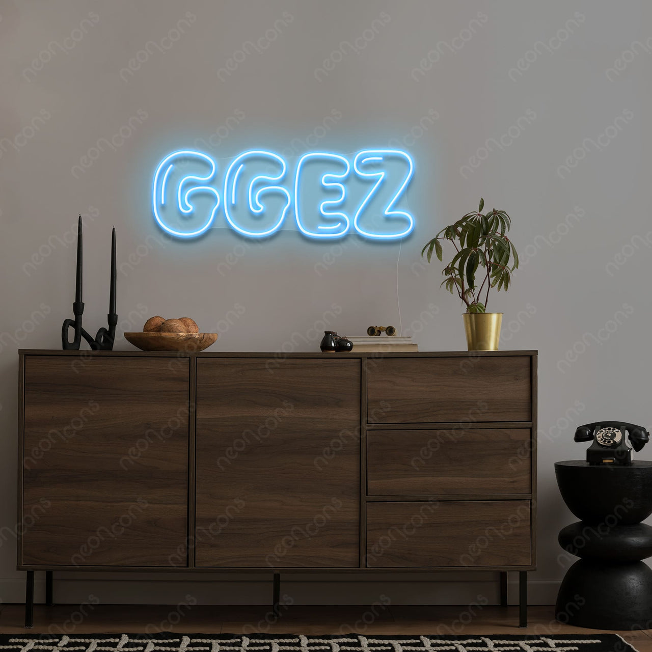 "Inflated GGEZ" LED Neon by Neon Icons