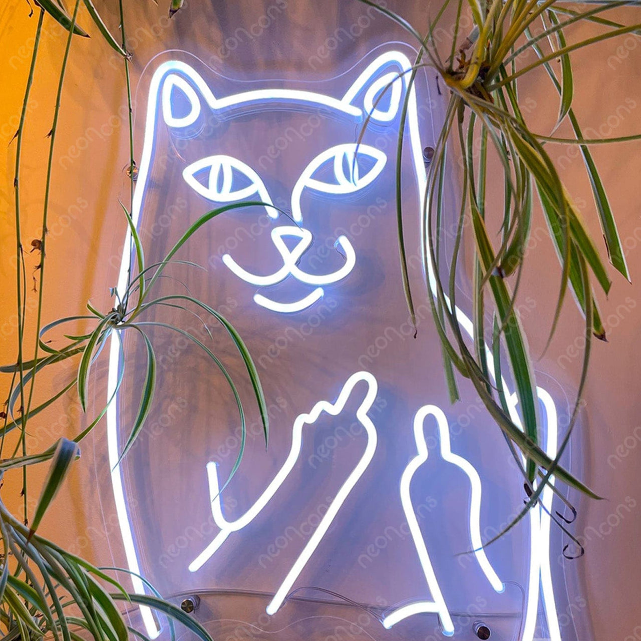 "Mr. Bad Cat" LED Neon Sign by Neon Icons