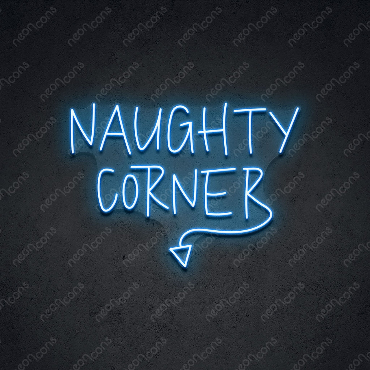 "Naughty Corner" LED Neon Sign by Neon Icons