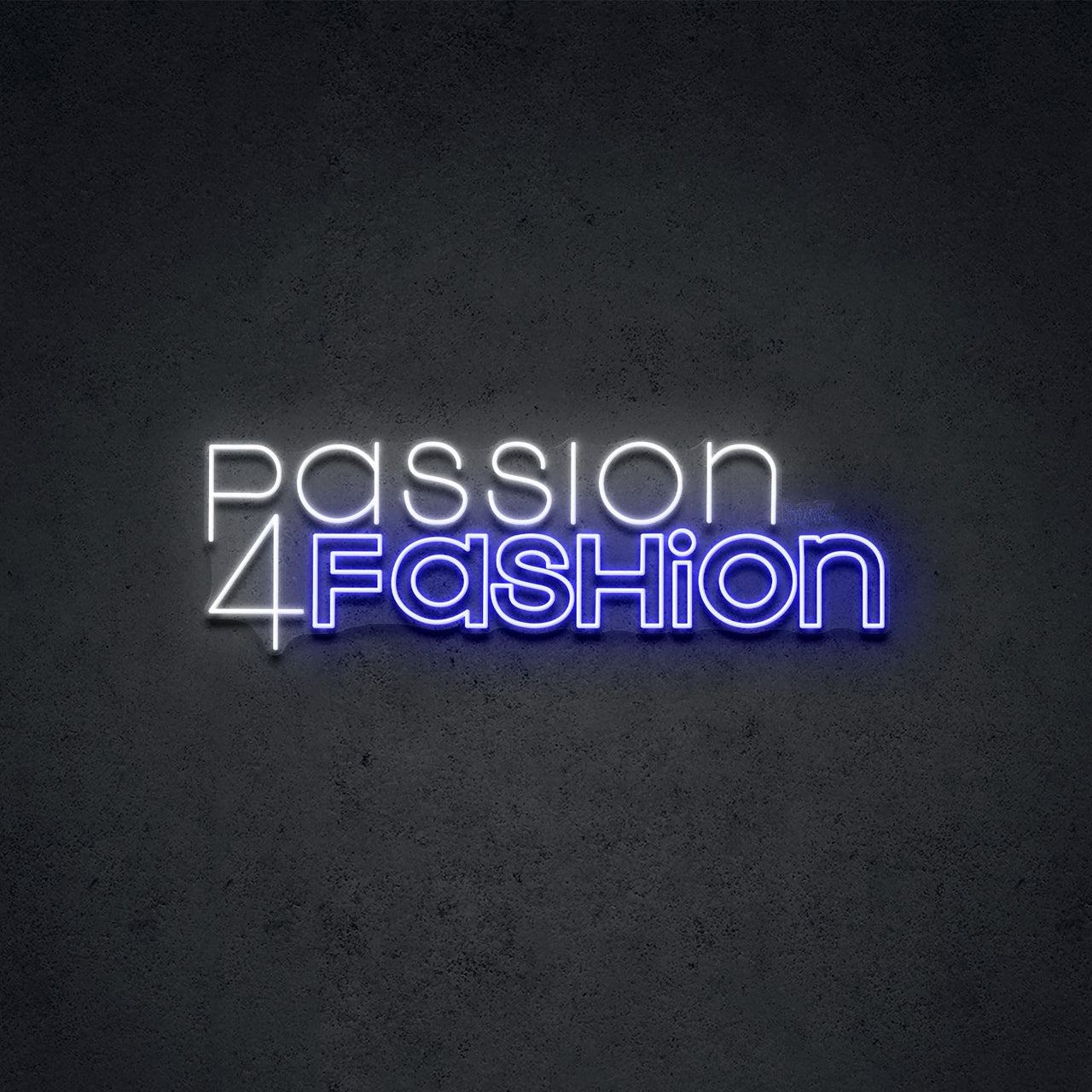 "Passion 4 Fashion by Bratz" LED Neon 75cm (2.5ft) / LED Neon / Blue by Bratz