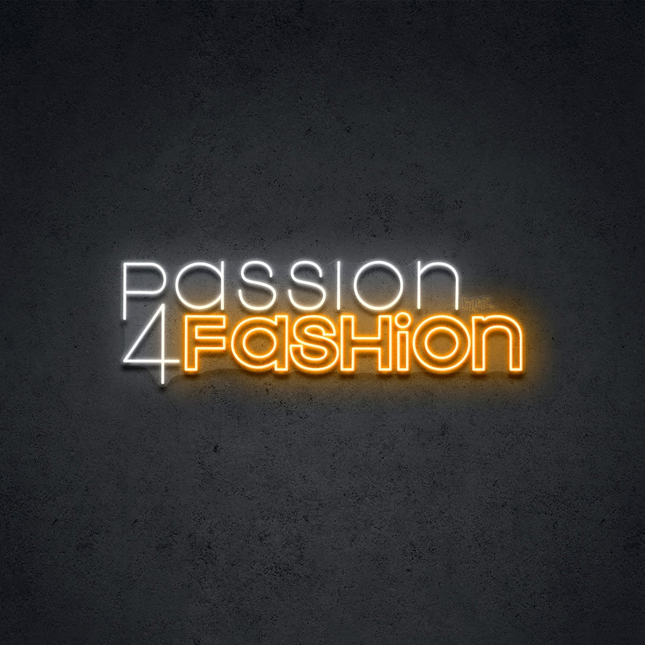 "Passion 4 Fashion by Bratz" LED Neon 75cm (2.5ft) / LED Neon / Orange by Bratz