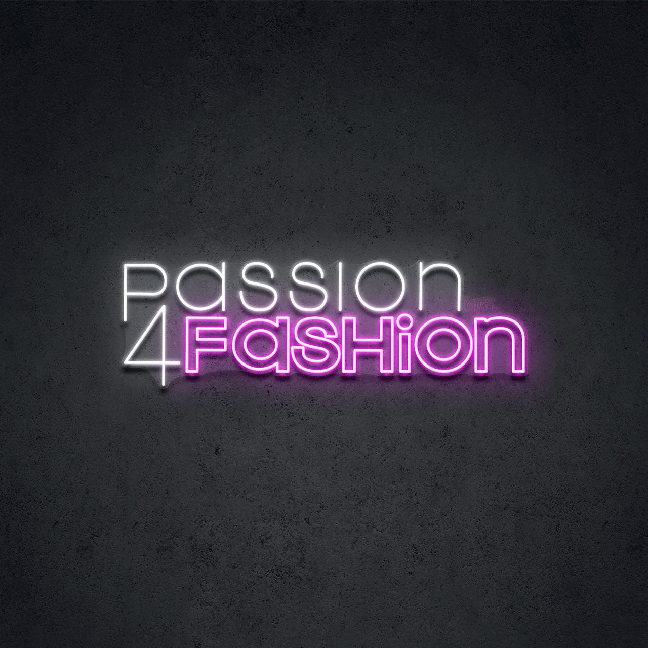 "Passion 4 Fashion by Bratz" LED Neon 75cm (2.5ft) / LED Neon / Pink by Bratz