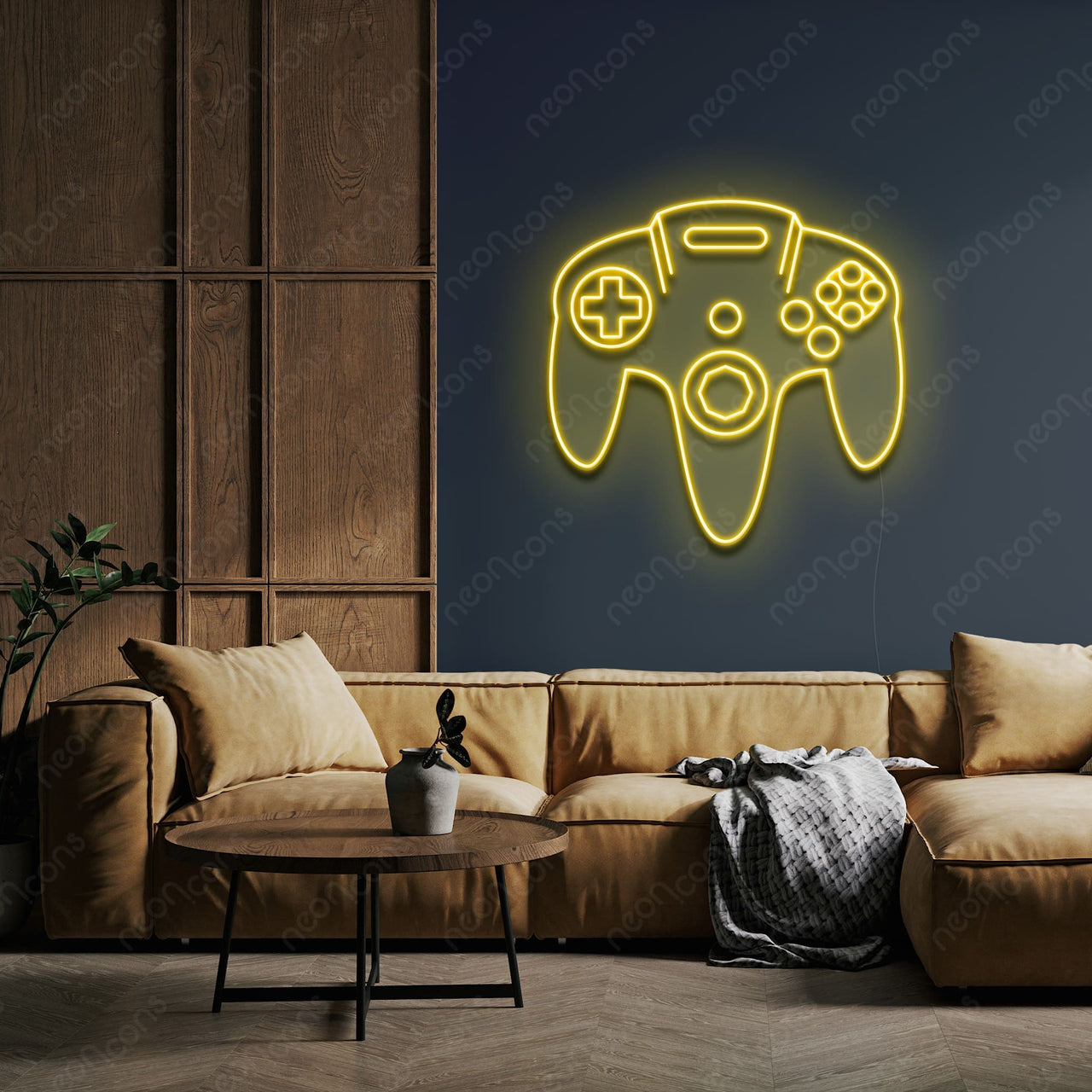 "Retro Controller" LED Neon by Neon Icons