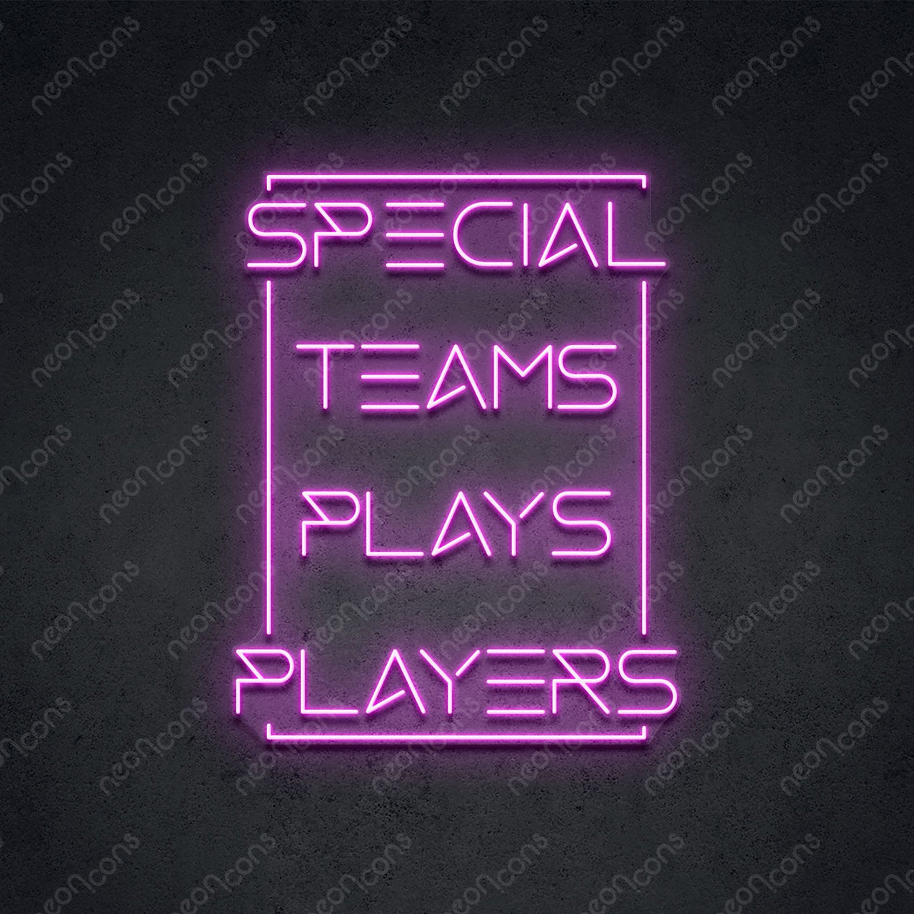 "Special All Rounder" LED Neon 45cm (1.5ft) / Pink / LED Neon by Neon Icons