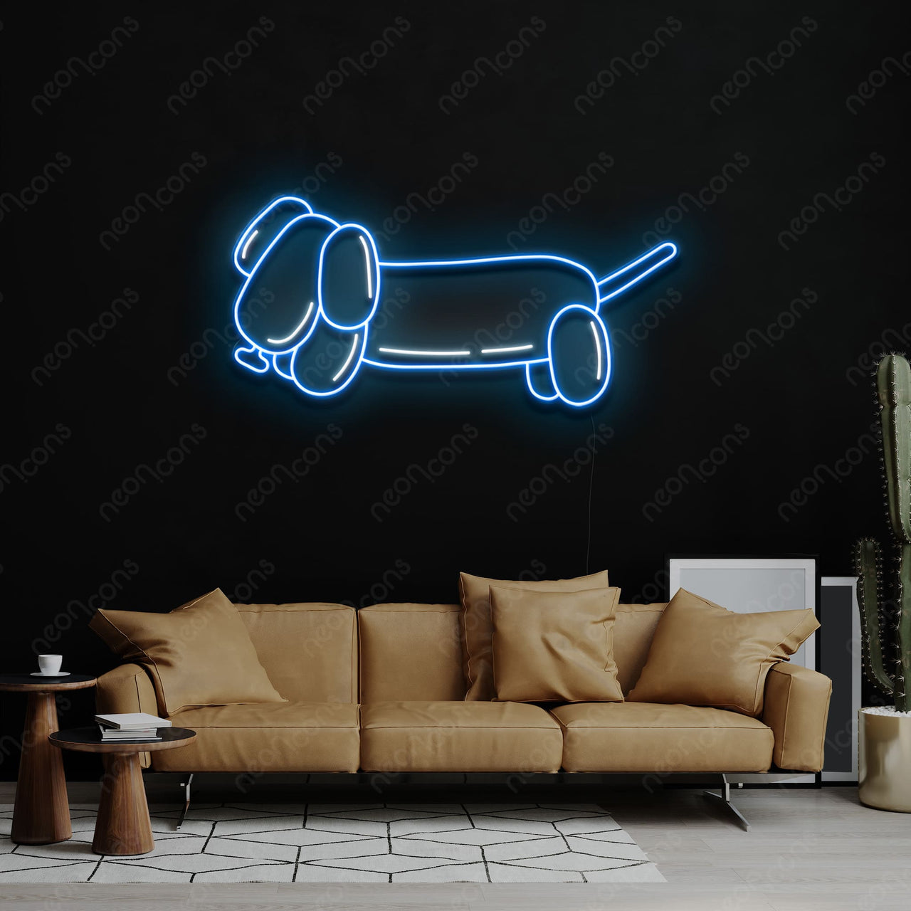 "Squeaky Weenie" LED Neon by Neon Icons