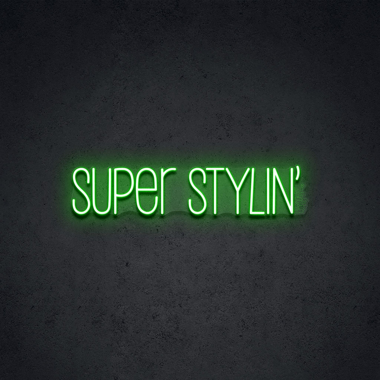 "Super Stylin' by Bratz" LED Neon 60cm (2ft) / LED Neon / Green by Bratz