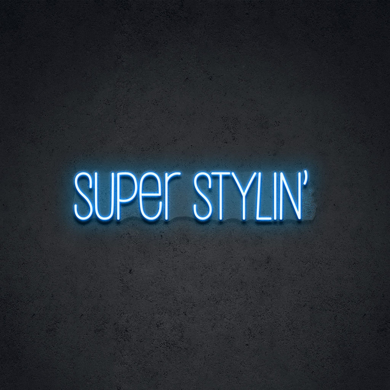 "Super Stylin' by Bratz" LED Neon 60cm (2ft) / LED Neon / Ice Blue by Bratz