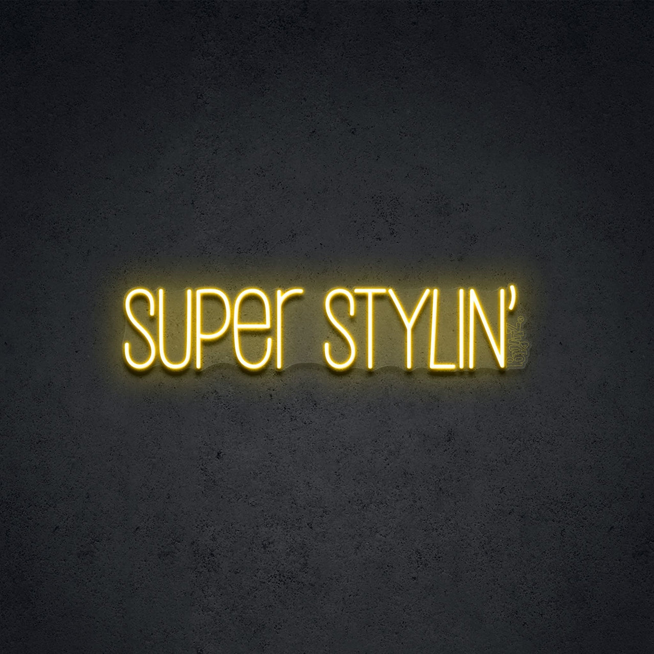 "Super Stylin' by Bratz" LED Neon 60cm (2ft) / LED Neon / Yellow by Bratz