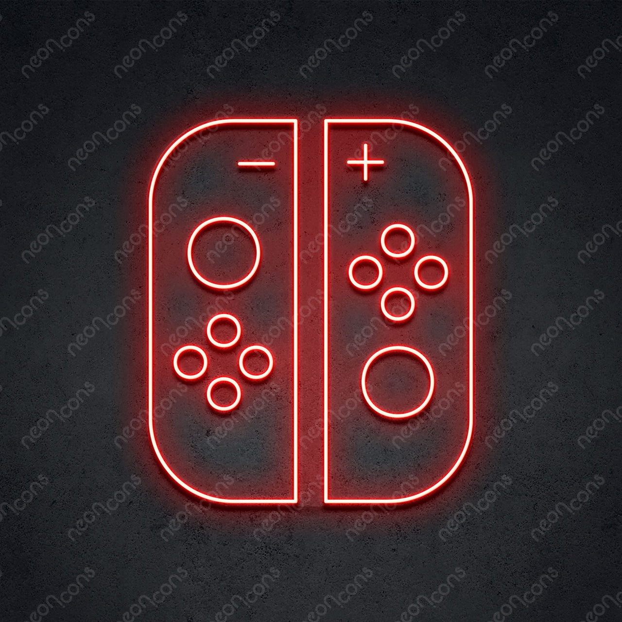 "Switch Joycon" Neon Sign by Neon Icons