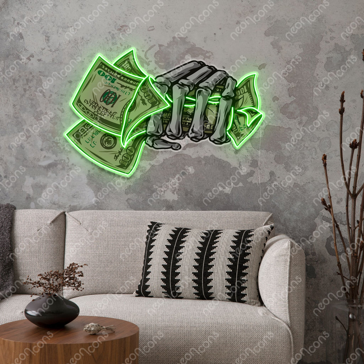 "Take my Money" LED Neon x Print by Neon Icons