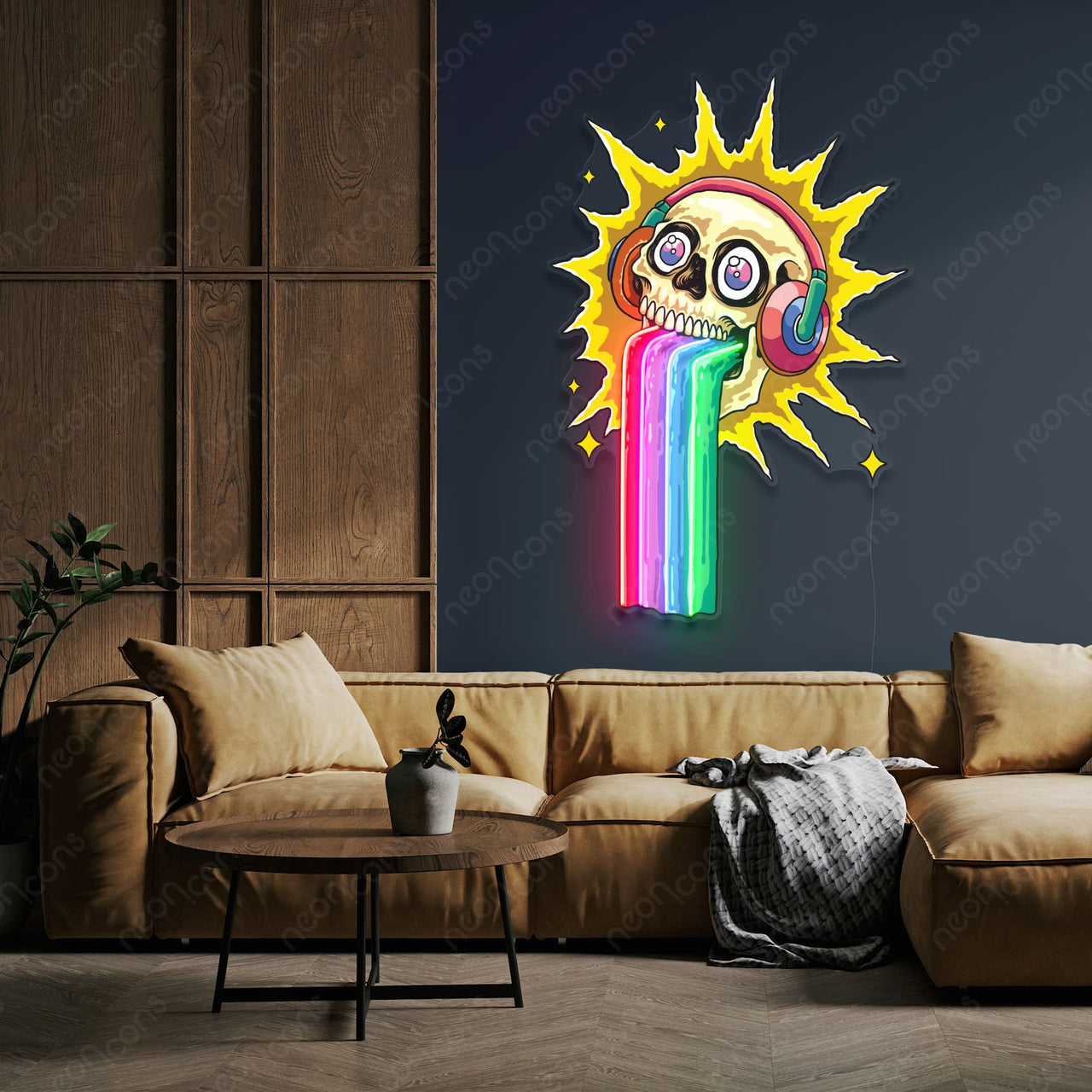 "Taste the Rainbow" LED Neon x Print by Neon Icons