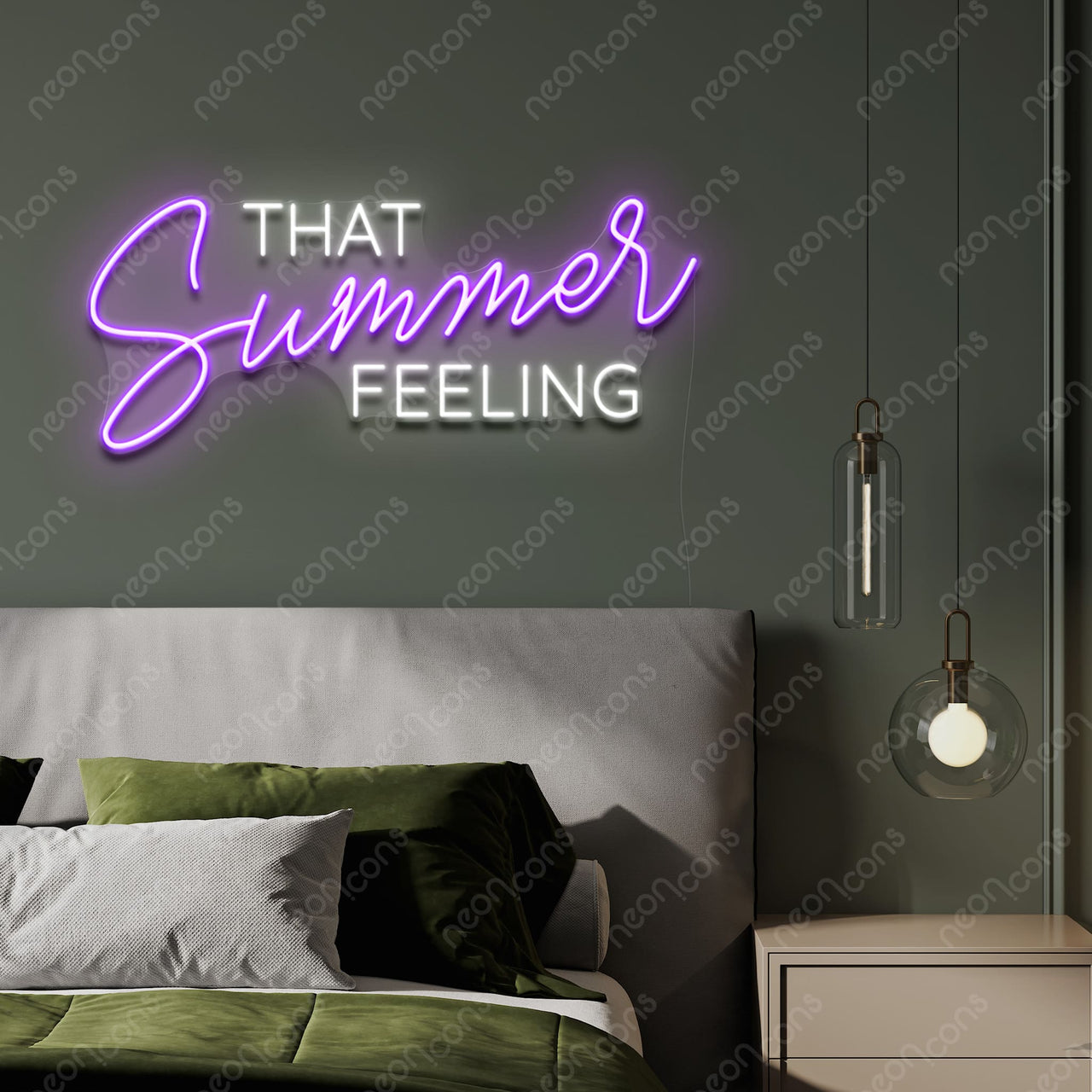 "That Summer Feeling" LED Neon by Neon Icons