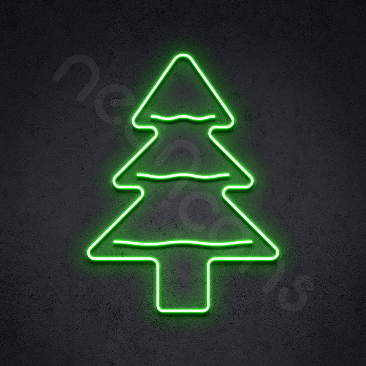 "Traditional Christmas Collection" LED Neon 40cm (1.3ft) / Tree / LED by Neon Icons