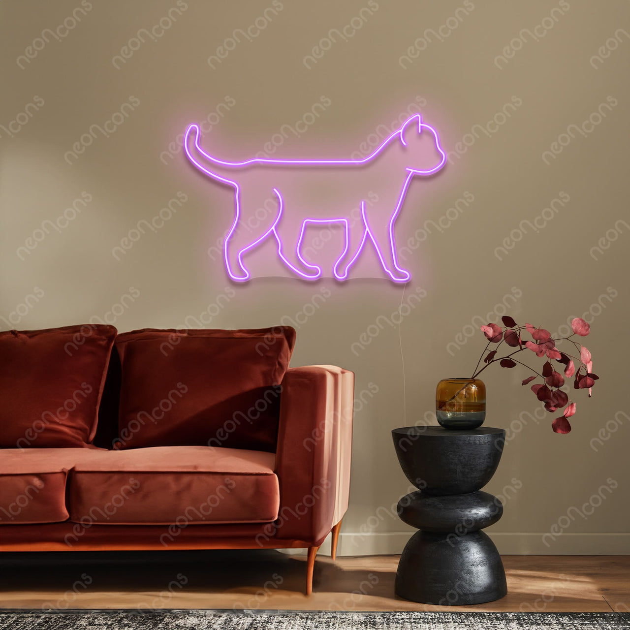 "Walking Cat" LED Neon by Neon Icons