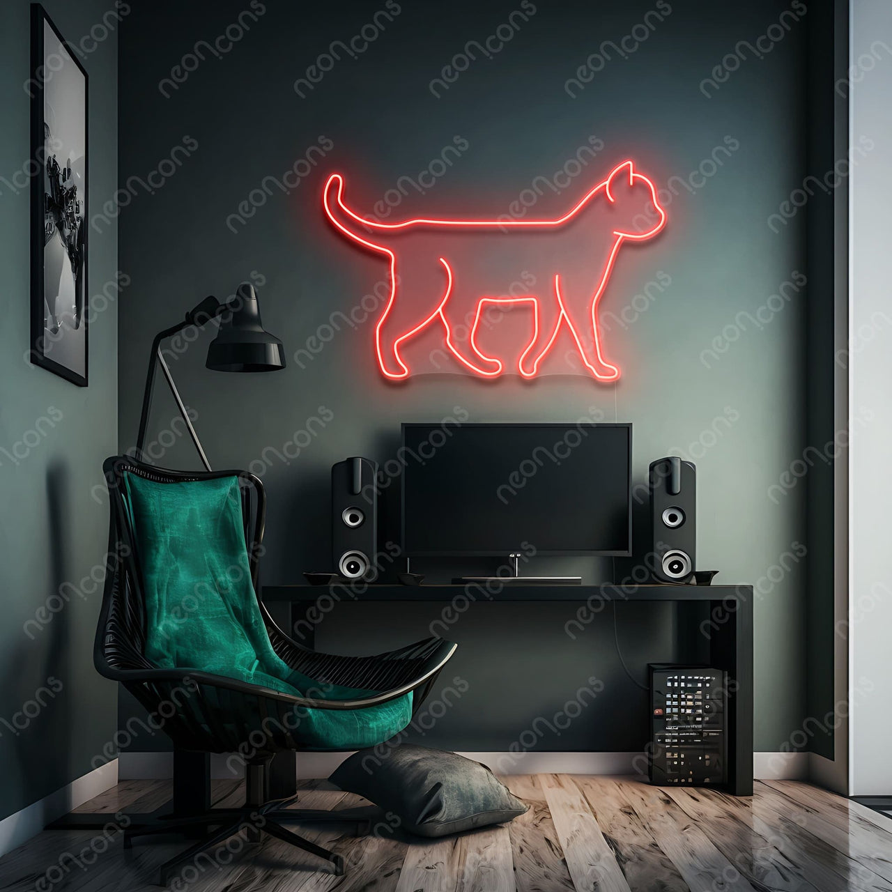 "Walking Cat" LED Neon by Neon Icons