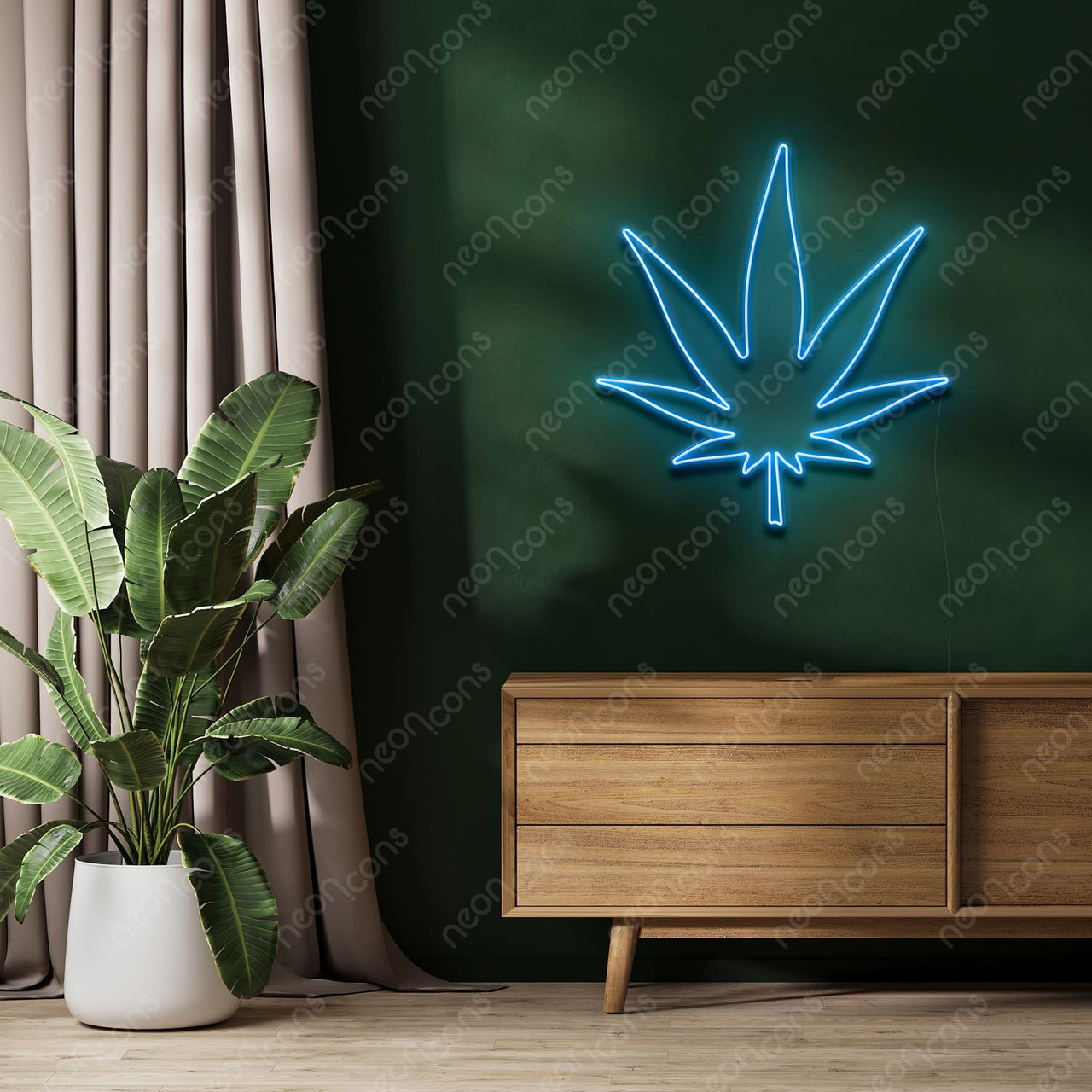 "Weed Based" LED Neon by Neon Icons