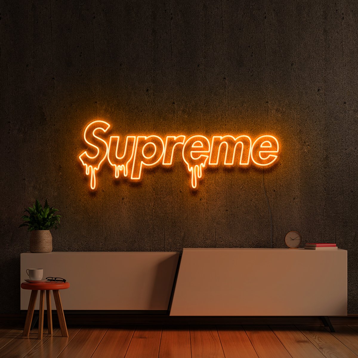 Dripping supreme logo best sale